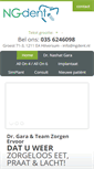 Mobile Screenshot of ngdent.nl
